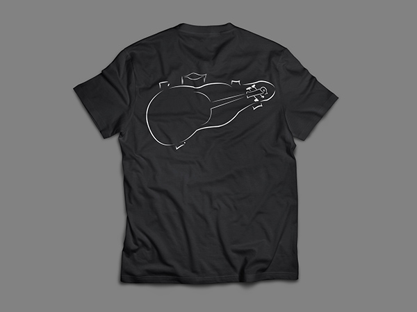 The Violin Case T-Shirt Back